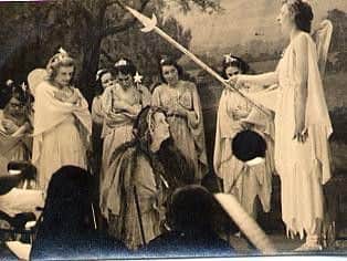 A scene from a production of Iolanthe