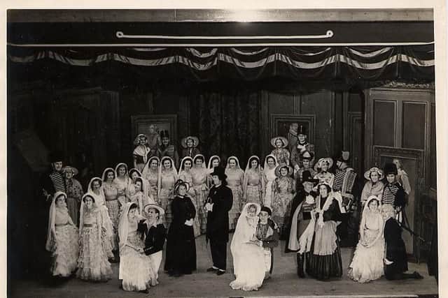 A production of Ruddigore in 1949