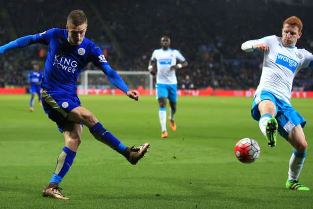 Leicester City's Jamie Vardy played at Sheffield Wednesday's academy with England rugby player Danny Care