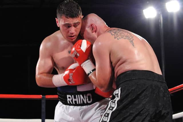 David Allen is reeling after a late change of opponent