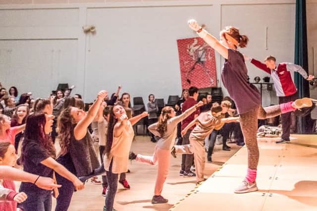 A dance-a-thon for Sport Relief at Mexborough Academy.