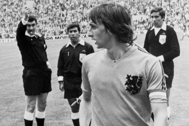 Johan Cruyff, who passed away on Thursday aged 68
