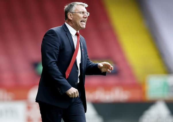 Nigel Adkins is fired-up for the visit of Crewe Alexandra 
Â©2016 Sport Image all rights reserved