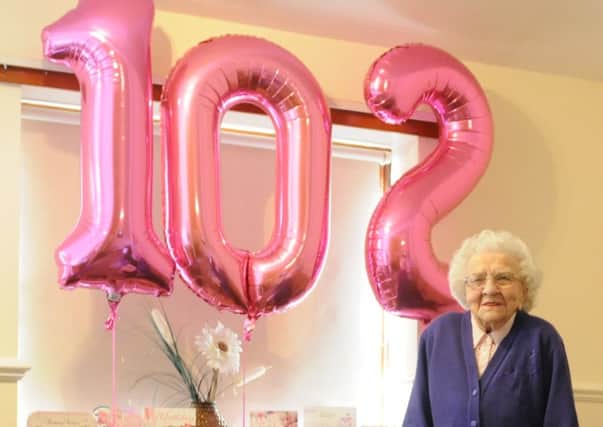 Dora Rixham has celebrated her 102nd birthday
