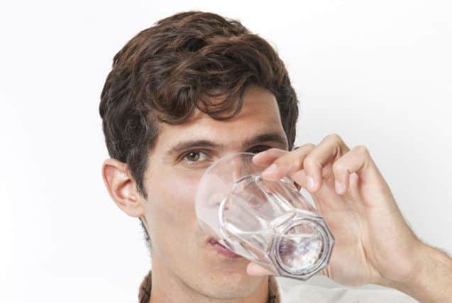 A Generic Photo of a man drinking water. See PA Feature WELLBEING Memory Boosters. Picture credit should read: PA Photo/thinkstockphotos. WARNING: This picture must only be used to accompany PA Feature WELLBEING Memory Boosters.
