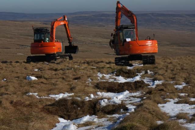 Blanket Bog restoration