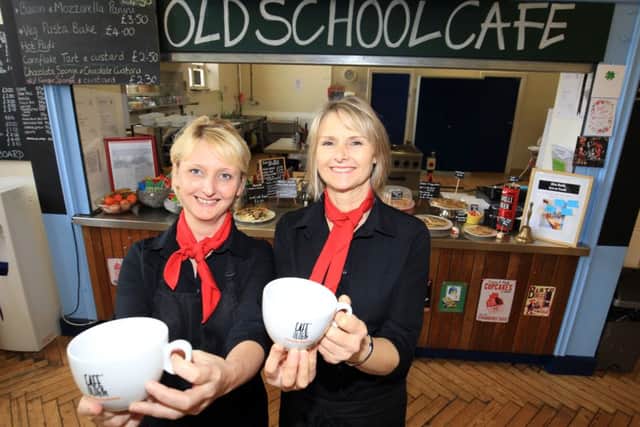 Liz O'neill and Kate Stevenson have run the Old School Community Cafe at the old Sharrow Vale Junior School.