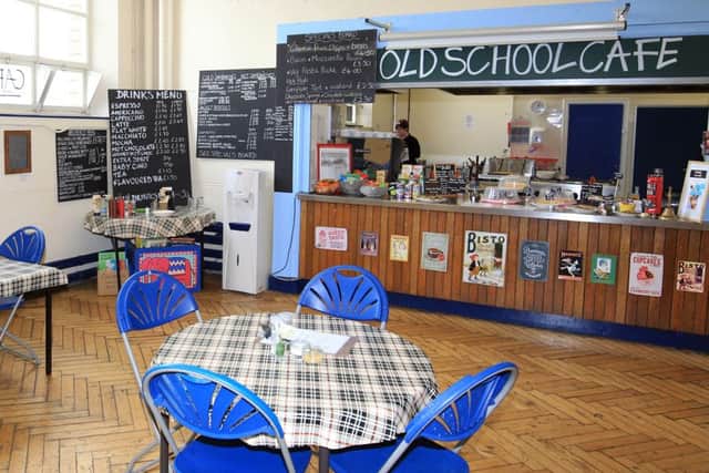 Liz O'neill and Kate Stevenson have run the Old School Community Cafe at the old Sharrow Vale Junior School.