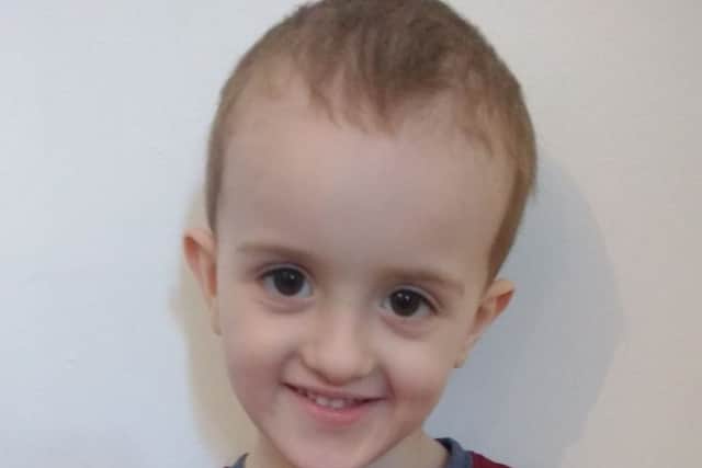 Olly Kibble, three, who has Duchenne Muscular Dystrophy, is going on a trip to Disneyland thanks to a fundraising mission
