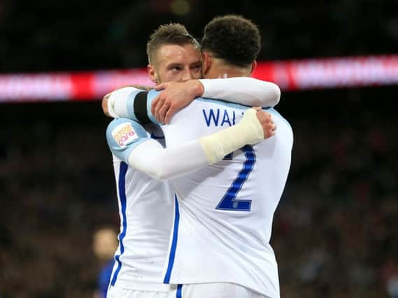 Sheffield-born England pair Jamie Vardy and Kyle Walker should be in the starting XI to face Russia in France