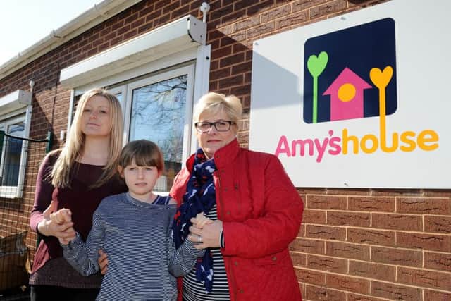 Antonia Seward and Jayne Hurditch, of Amy's House, Handsworth have had items stolen from their site. Picture: Andrew Roe