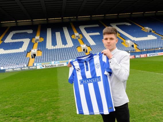 George Hirst signed his first professional contract this week