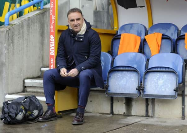 Carlos Carvalhal has won just under half of his matches in charge of Wednesday. Photo: Steve Ellis