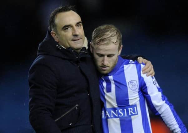 Carlos Carvalhal and Barry Bannan