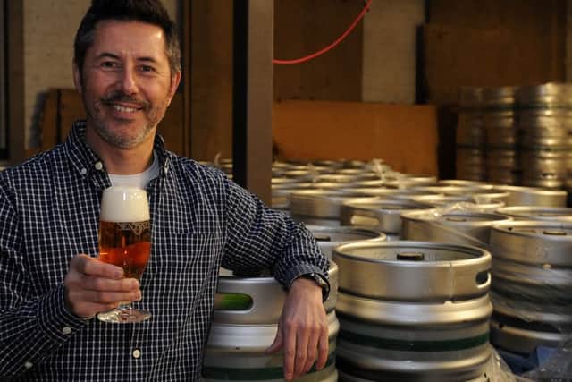 Alex Barlow, of Sentinel Brewery. Picture: Andrew Roe