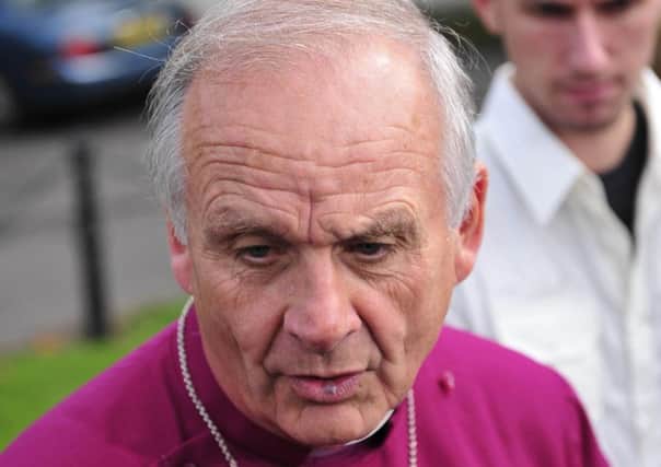 The Archbishop of Wales, Rev Dr Barry Morgan, who has warned that communities across the UK will be "crushed" if steel plants close. pic: PA