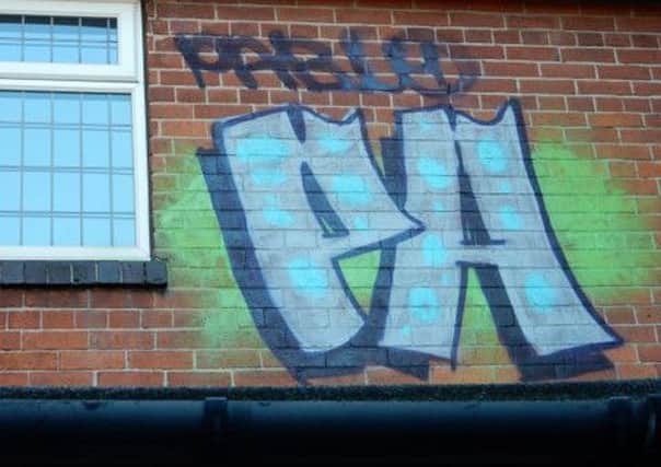 St Wilfrid's on Queen's road, a centre for homeless and vulnerable adults has been vandalised with graffiti