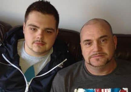 Sean Salvin and hid dad Craig