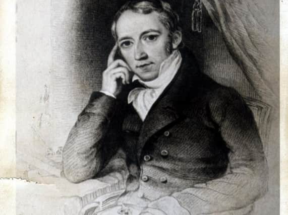 Radical 18th-century Sheffield newspaper editor James montgomery