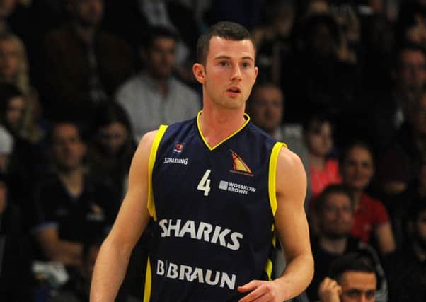 Sheffield Sharks' George Brownell. Picture: Andrew Roe