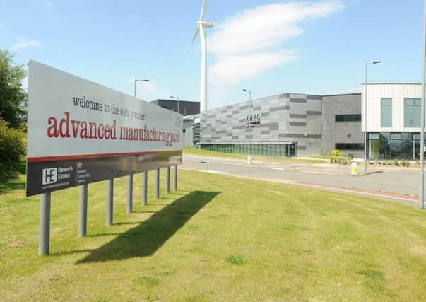 The Advanced Manufacturing Park in Rotherham.