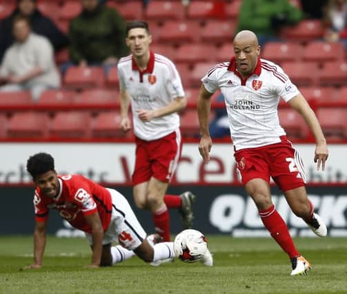 Alex John-Baptiste of Sheffield Utd during the Sky Bet League One match at The Bramall Lane Stadium.  Photo credit should read: Simon Bellis/Sportimage 
--------------------
Sport Image
15/16 CONT Sheff Utd v Walsall

02 April 2016
Â©2016 Sport Image all rights reserved