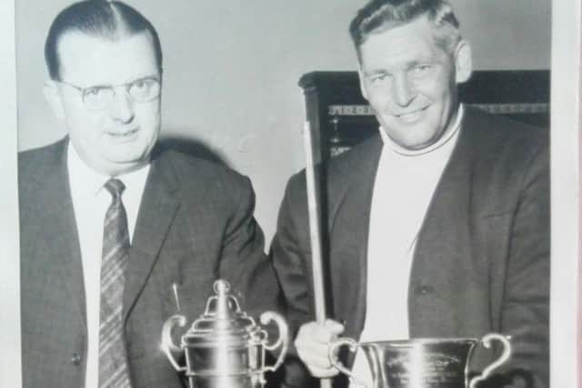 Snooker player Jimmy Sansome (pics sent in by Retro contributor Ray Hill)