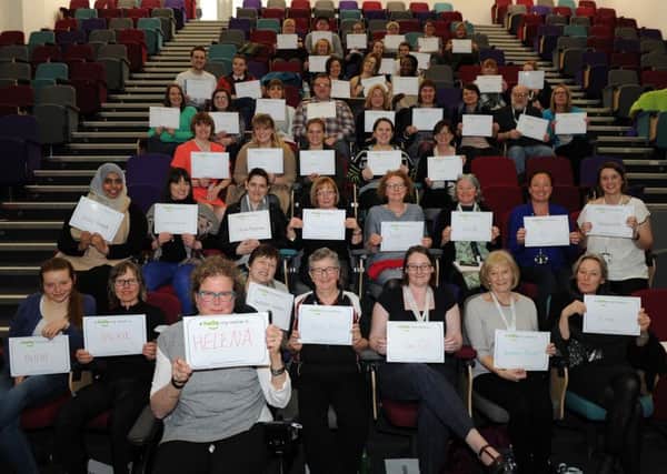 The launch of Hello My Name Is at Sheffield Hallam University. Picture: Andrew Roe