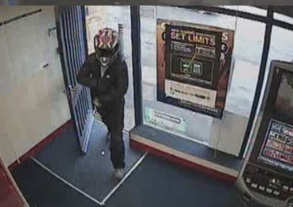 An armed raidercarrying ahandgun walked into Corbett bookmakers on Stannington Road and threatened staff