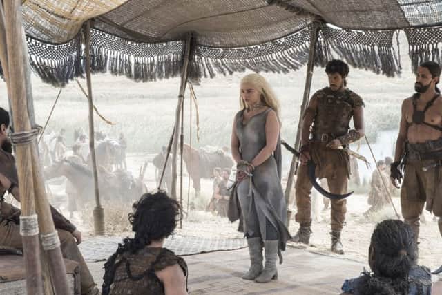 Emilia Clarke as Daenerys Targaryen Ã¢Â¬ photo Macall B. Polay/HBO