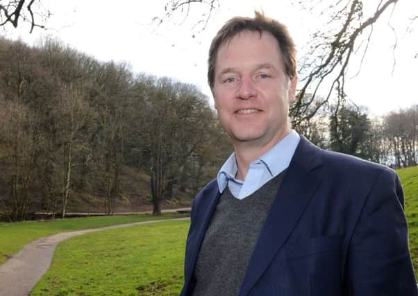 Nick Clegg MP for Sheffield Hallam. Picture: Andrew Roe