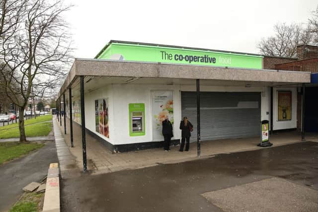 The Co-Op where a man in his 30s was arrested