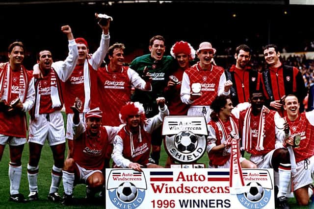 Winning at Wembley 20 years ago