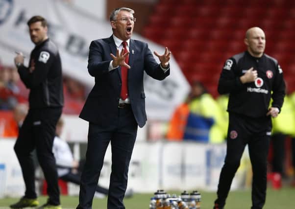 Nigel Adkins is preparing to juggle his options at Bramall Lane 
Â©2016 Sport Image all rights reserved