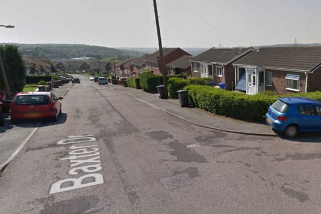 The car was set alight off Baxter Drive in the Fox Hill/Birley Carr area.
Picture: Google