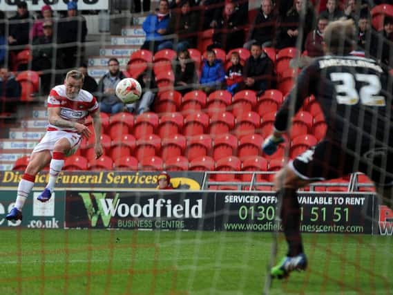Gary McSheffrey fires on goal against Wigan