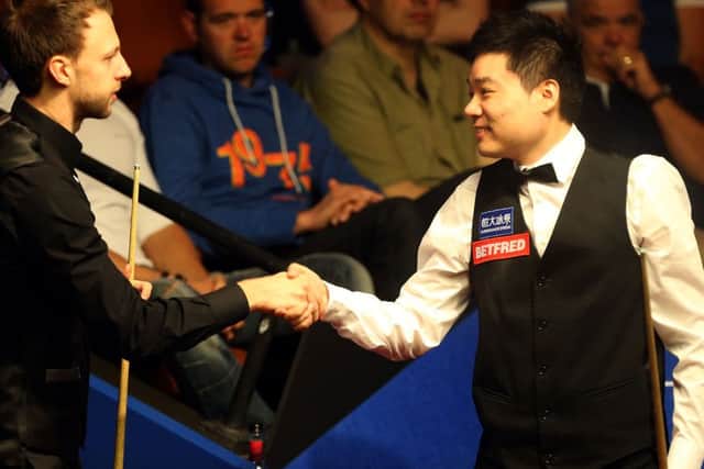 Could Ding Junhui be set to meet Judd Trump at the Crucible again?