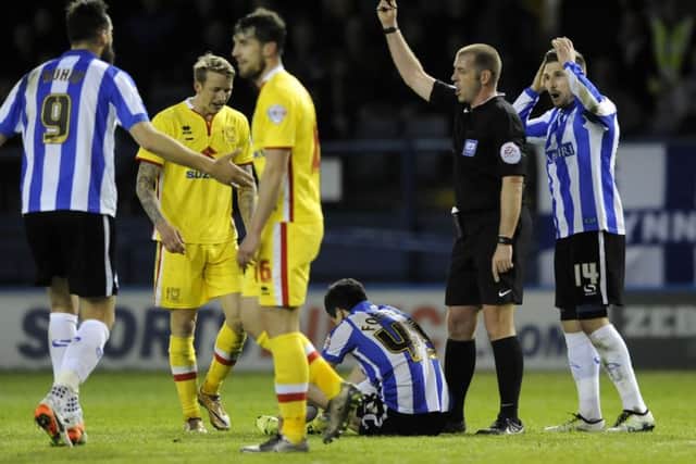Owls Fernando Forestieri booked for diving