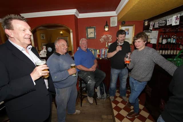 Drinkers enjoying the odd pint or two inThe Kelkham Island Tavern on Russell Street
