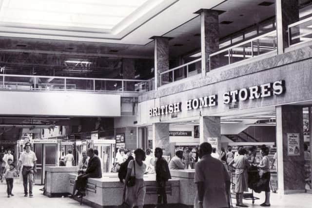 Doncaster's BHS at the height of its popularity in the 1980s.