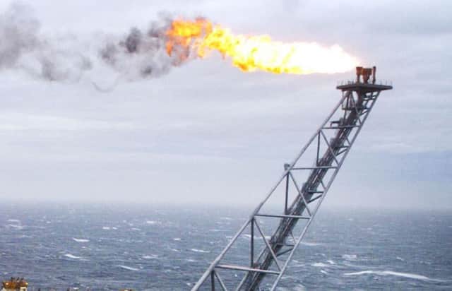 File photo of an oil rig in the North Sea. Photo:  Danny Lawson/PA Wire