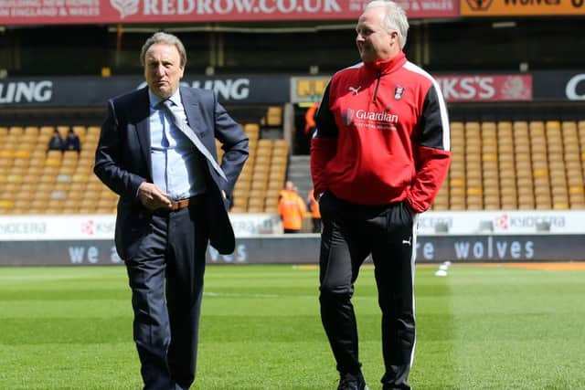 Neil Warnock with Kevin Blackwell