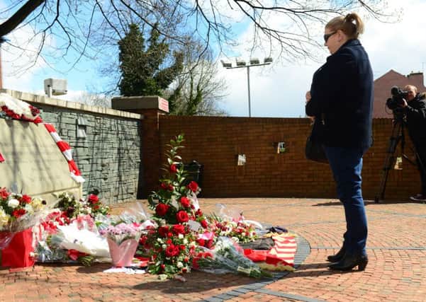 The Hillsborough Memorial in Sheffield on the day that an inquest jury returned a verdict of unlawful killing. Picture Scott Merrylees