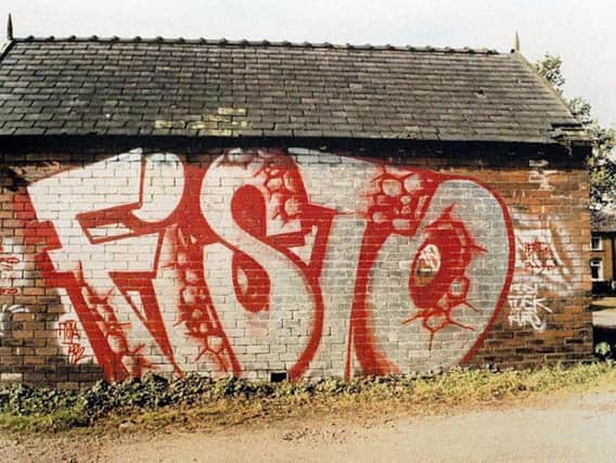 The Fista or Fisto tag was spotted across South Yorkshire and beyond.