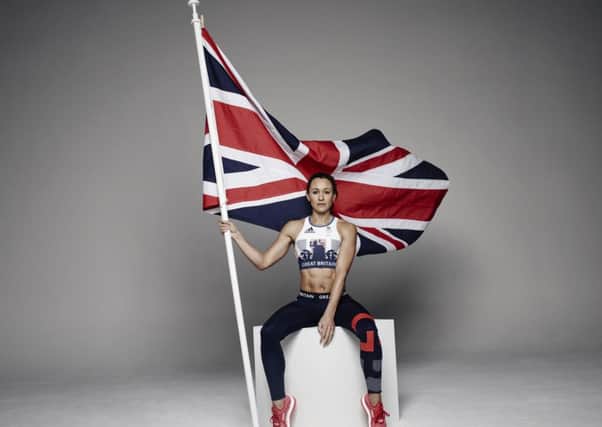 Jessica Ennis-Hill models the new Olympic kit for this summer's games in Rio.  
Photo: Adidas UK/Handout Photo/PA Wire