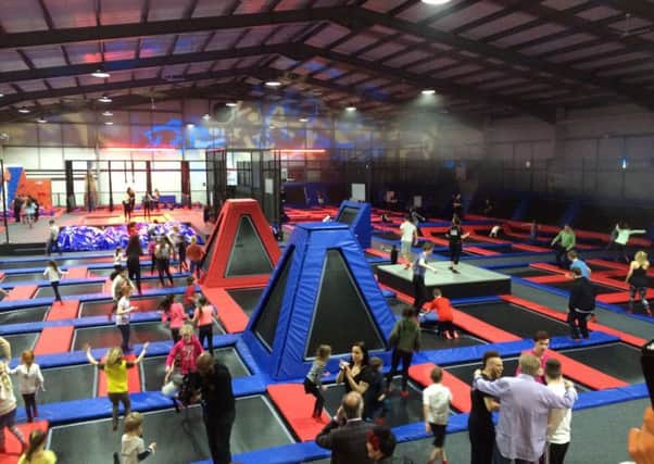 How the new trampoline park could look.