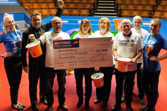 Betfred are delighted to confirm the donation of Â£25,000 to Bluebell Wood Children's Hospice, following the 71st century break of this year's Betfred World Snooker Championship.