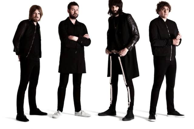 Leicester City supporting rockers Kasabian.