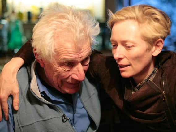 Oscar winner Tilda Swinton, right, a co-director of The Seasons in Quincy:Four Portraits of John Berger