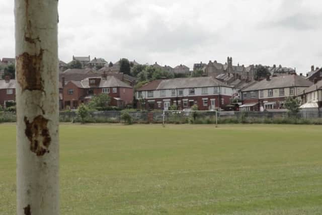 Sheffield FC's original home at Olive Grove Sports Ground in Sheffield